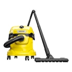 Aspirateur eau et poussières WD2 Plus V-12/4/18 - KARCHER en promo chez Carrefour Cenon à 51,99 €