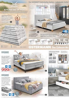 Schlafzimmermöbel im Ostermann Prospekt "Besser gleich zu Ostermann" mit 14 Seiten (Moers)