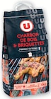 Mix Charbon de Bois + Briquettes - U - Hyper U à La Rochelle Mix Charbon de Bois + Briquettes - U en promo chez Hyper U La Rochelle à 11,95 €