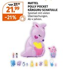 Polly Pocket Känguru Schatulle von Mattel im aktuellen Müller Prospekt für 21,99 €