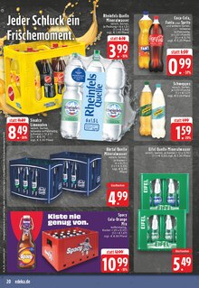 Coca Cola im EDEKA Prospekt "Aktuelle Angebote" mit 30 Seiten (Bornheim)