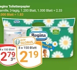Aktuelles Toilettenpapier Kamille Angebot bei GLOBUS in Duisburg ab 2,19 €
