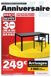 Prix et réduction Manga dans le prospectus Brico Dépôt en cours Offre Manga dans le catalogue Brico Dépôt du moment à la page 1