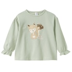 Oberbekleidung im Ernstings family Prospekt Mädchen Langarmshirt mit Bio-Baumwolle im aktuellen Ernstings family Prospekt für 9,99 €