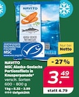 MSC Alaska-Seelachs Portionsfilets in Knusperpanade von NAVITO im aktuellen Netto mit dem Scottie Prospekt für 3,49 €