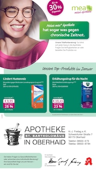 mea - meine apotheke Prospekt Unsere Januar-Angebote mit 4 Seiten