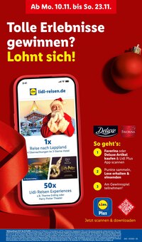 Knäckebrot Angebot im Lidl Prospekt, gültig von 17.11.2025 bis 22.11.2025 Knäckebrot Angebot im aktuellen Lidl Prospekt auf Seite 13