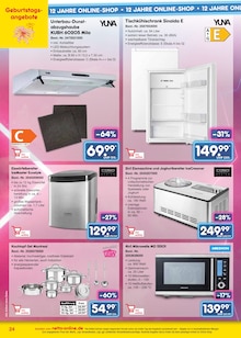Kühlschrank im Netto Marken-Discount Prospekt "netto-online.de - Exklusive Angebote" mit 37 Seiten (Viersen)