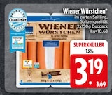 Wiener Würstchen im Angebot bei EDEKA in Ingolstadt Wiener Würstchen Angebote bei EDEKA Ingolstadt für 3,19 €