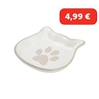 AniOne Assiette en céramique patte en promo chez Maxi Zoo Paris à 4,99 €