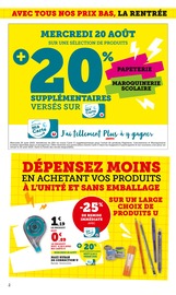 Loisirs Créatifs Angebote im Prospekt "La rentrée À PRIX BAS" von Super U auf Seite 2