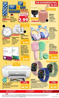 Wanduhr im Kaufland Prospekt "Aktuelle Angebote" mit 68 Seiten (Herne)