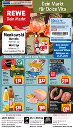 REWE Prospekt "Dein Markt" für Waltrop, 30 Seiten, 22.04.2024 - 27.04.2024