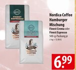 Nordica Coffee Hamburger Mischung Angebote bei famila Nordost Neumünster für 6,99 €