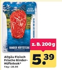 Frische Rinder-Hüftsteak von Allgäu Fleisch für 5,39 € bei Netto mit dem Scottie im Angebot Frische Rinder-Hüftsteak von Allgäu Fleisch im aktuellen Netto mit dem Scottie Prospekt