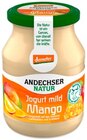 Jogurt mild Mango Angebote von Andechser Natur bei REWE Wetzlar für 1,79 €