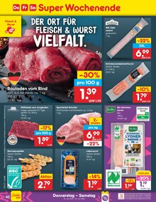 Wurst im Netto Marken-Discount Prospekt "Aktuelle Angebote" mit 70 Seiten (Wolfsburg)