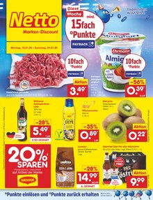 Bier im Netto Marken-Discount Prospekt "Aktuelle Angebote" mit 64 Seiten (Halberstadt)