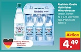 Natürliches Mineralwasser bei Netto Marken-Discount im Prospekt "" für 4,49 €