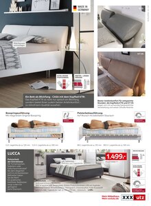 Bett im aktuellen XXXLutz Möbelhäuser Prospekt (Offenbach (Main)) Bett im XXXLutz Möbelhäuser Prospekt "Das Beste im Leben" mit 8 Seiten (Offenbach (Main))