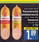 Pommersche Gutsleberwurst im EDEKA Prospekt Pommersche Gutsleberwurst von Rügenwalder Mühle im aktuellen EDEKA Prospekt für 1,89 €
