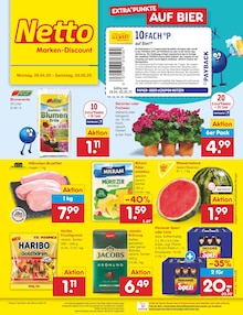 Blumenerde im Netto Marken-Discount Prospekt "Aktuelle Angebote" mit 44 Seiten (Mannheim)