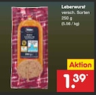 Leberwurst im Angebot bei Netto Marken-Discount in Köln Leberwurst Angebote bei Netto Marken-Discount Köln für 1,39 €