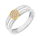 Le Manège à Bijoux Montauban - Promo Bague en or jaune et argent rhodié oxydes de zirconium rond Promo Bague en or jaune et argent rhodié oxydes de zirconium rond à 87,00 € dans le catalogue Le Manège à Bijoux à Montauban
