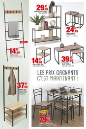 Table Basse Angebote im Prospekt "LA RENTRÉE des achats malins à prix cassés !" von Bazarland Table Basse Angebote im Prospekt "LA RENTRÉE des achats malins à prix cassés !" von Bazarland auf Seite 4