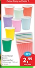 Bunte Pappbecher von Rico Design für 2,99 € bei budni im Angebot Bunte Pappbecher von Rico Design im aktuellen budni Prospekt