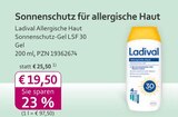 Allergische Haut Sonnenschutz-Gel LSF 30 bei mea - meine apotheke im Prospekt "" für 19,50 €