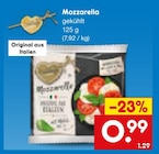Mozzarella im Netto Marken-Discount Prospekt Mozzarella im aktuellen Netto Marken-Discount Prospekt für 0,99 €