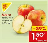 Aktuelles Äpfel rot Angebot bei Netto Marken-Discount in Duisburg ab 1,50 €