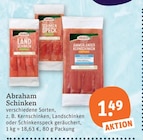 Schinken Angebote von Abraham bei tegut Gotha für 1,49 €