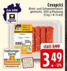 Aktuelle Hackfleisch Angebote bei EDEKA in Wuppertal Aktuelles Cevapcici Angebot bei EDEKA in Wuppertal ab 3,49 €