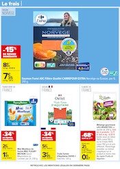 Saumon Fumé Angebote im Prospekt "Carrefour" von Carrefour Saumon Fumé Angebote im Prospekt "Carrefour" von Carrefour auf Seite 39