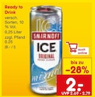Ready to Drink im Angebot bei Netto Marken-Discount in Voerde Ready to Drink Angebote von Smirnoff bei Netto Marken-Discount Voerde für 2,00 €