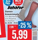 Damen-Kniestrümpfe Angebote von Schäfer bei Kaufhaus Stolz Cuxhaven für 5,99 €