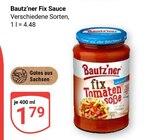 Aktuelle Tomaten Angebote bei GLOBUS in Braunschweig Aktuelles Fix Sauce Angebot bei GLOBUS in Braunschweig ab 1,79 €