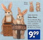 Deko-Hase von HOME CREATION im aktuellen ALDI SÜD Prospekt für 9,99 €