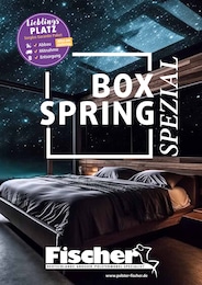 Polstermöbel Fischer Prospekt: "BOXSPRING SPEZIAL", 11 Seiten, 11.01.2026 - 18.01.2026