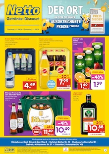 Netto Marken-Discount Prospekt DER ORT, AN DEM DU IMMER AUSGEZEICHNETE PREISE FINDEST. mit 2 Seiten