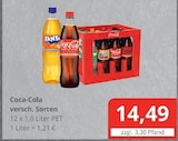 Aktuelle Coca Cola Angebote bei Getränkefachmarkt Rausch in Marburg Aktuelles Coca-Cola Angebot bei Getränkefachmarkt Rausch in Marburg ab 14,49 €