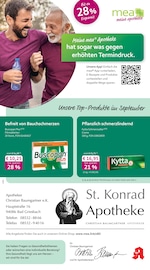 mea - meine apotheke Apotheken Prospekt der aktuellen Woche mit 4 Seiten, gültig von 01.09.2025 bis 30.09.2025, in Bad Birnbach und Umgebung Aktueller mea - meine apotheke Apotheken Prospekt in Bad Birnbach und Umgebung, "Unsere September-Angebote" mit 4 Seiten, 01.09.2025 - 30.09.2025