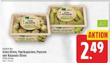 Grüne Oliven von EDEKA Bio für 2,49 € bei EDEKA im Angebot Grüne Oliven von EDEKA Bio im aktuellen EDEKA Prospekt