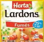 Lardons ou allumettes fumés -25% de sel à U Express dans Grigny