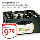 Aktuelle Bitburger Angebote bei GLOBUS in Neuwied Aktuelles Stubbi Angebot bei GLOBUS in Neuwied ab 9,79 €