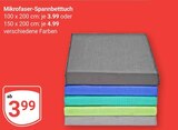 Aktuelle Spannbettlaken Angebote bei GLOBUS in Erlangen Aktuelles Mikrofaser-Spannbetttuch 100 x 200 cm Angebot bei GLOBUS in Erlangen ab 3,99 €