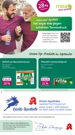 Aktueller mea - meine apotheke Apotheken Prospekt in Wallertheim und Umgebung, "Unsere September-Angebote" mit 4 Seiten, 01.09.2025 - 30.09.2025