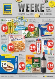 Aktueller EDEKA Prospekt mit Bananen, "Aktuelle Angebote", Seite 1